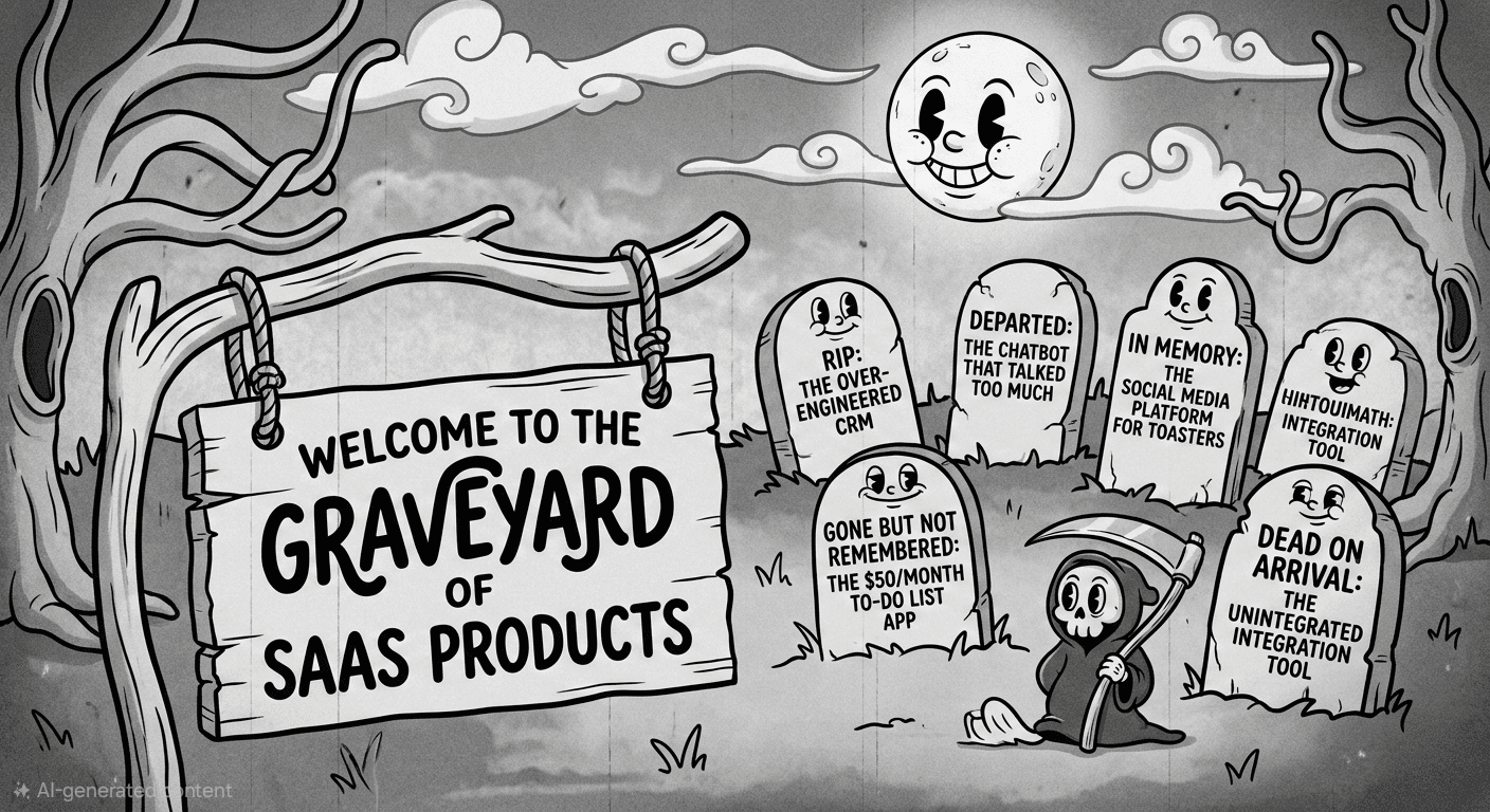 Welcome to the Graveyard of SaaS Products